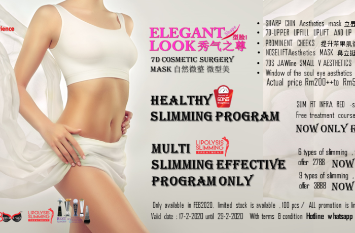 ELEGANT LOOK , HEALTHY SLIMMING PROGRAM , MULTI SLIMMING EFFECTIVE PROGRAM ONLY